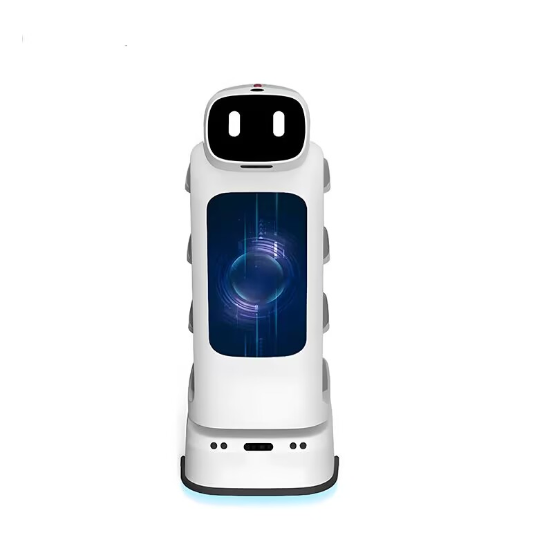 New Intelligent Contactless Food Delivery Robot with Multi-Trayers