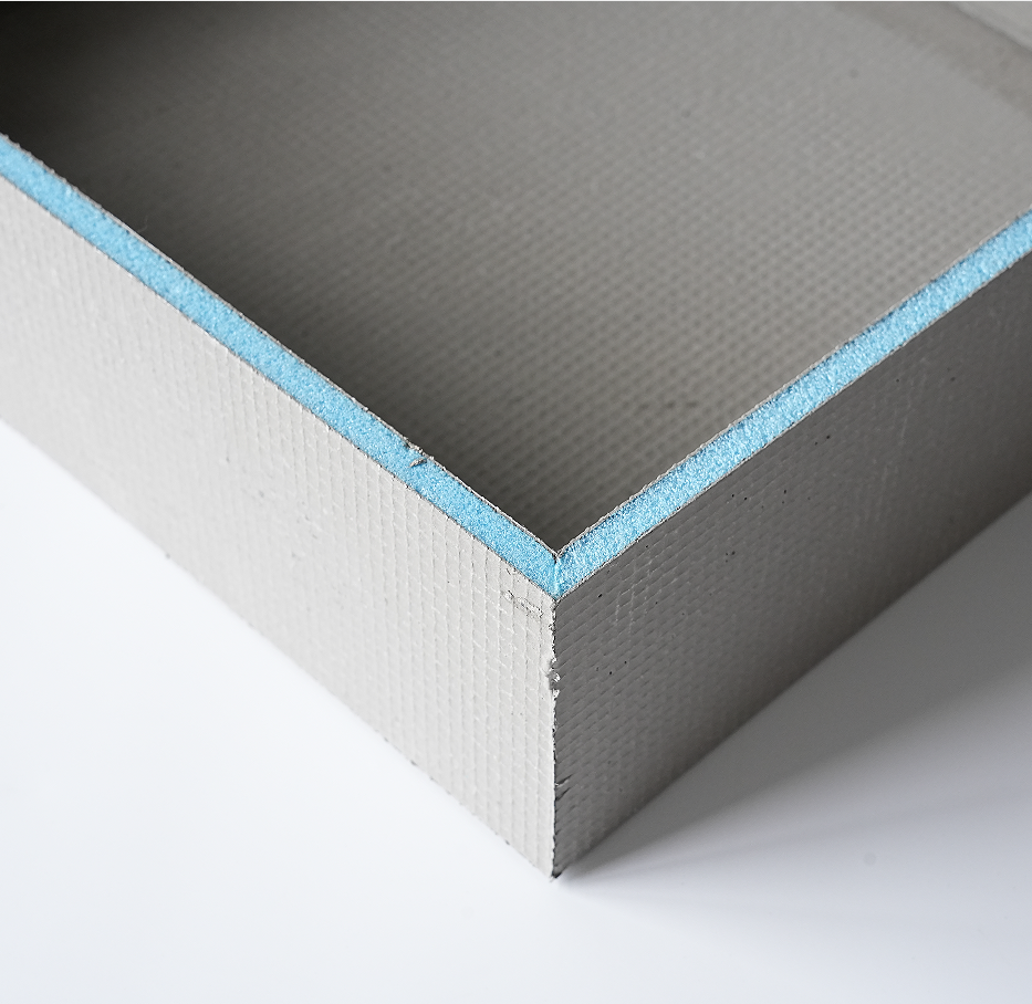 Custom Foam Board Niche for Rigid Insulation Shower Installation Needs