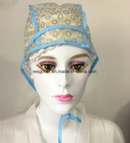 Колпак для мелирования и стрижки с накидкой