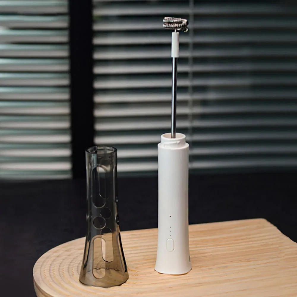 Mini Portable Electric Milk Frother Handheld Rechargeable Smart Custom Electric Matcha Whisk Frother Milk Foam Maker