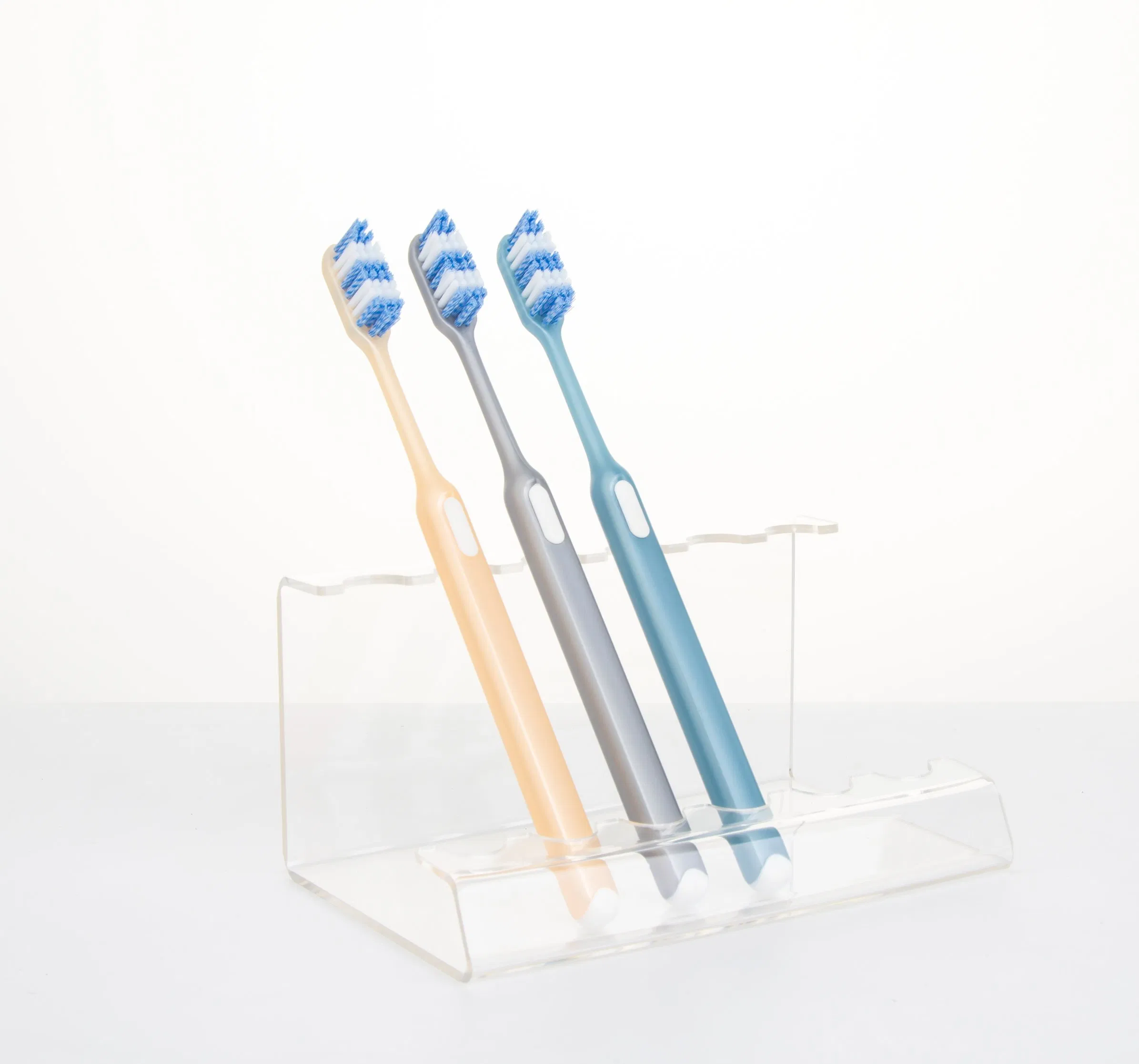 Free Sample Promotional Adult Tooth Brush OEM / ODM Binchotan Charcoal Bristles Professional Toothbrush