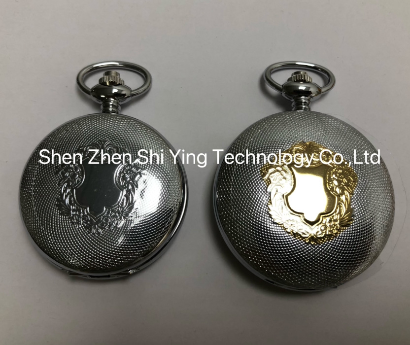 OEM Best Quality Brass Round Gold Pocket Watches with China Watch Factory