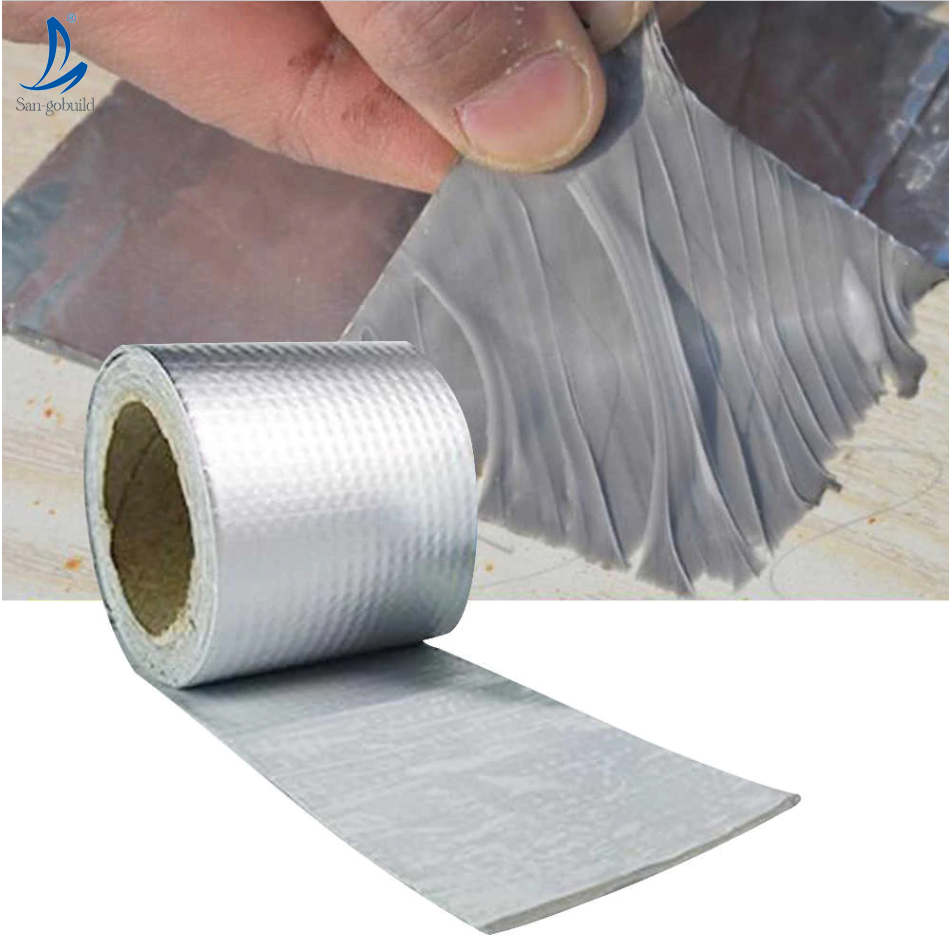 Waterproof Building Material Anti-Leak Usage Industry Need Tunneling Project Made in China Butyl Sealing Rubber Self Adhesive Tape