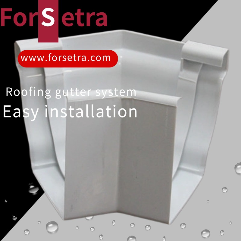 Tailored PVC Gutter 135° External Corner Designed for PVC Rainwater Drainage Systems