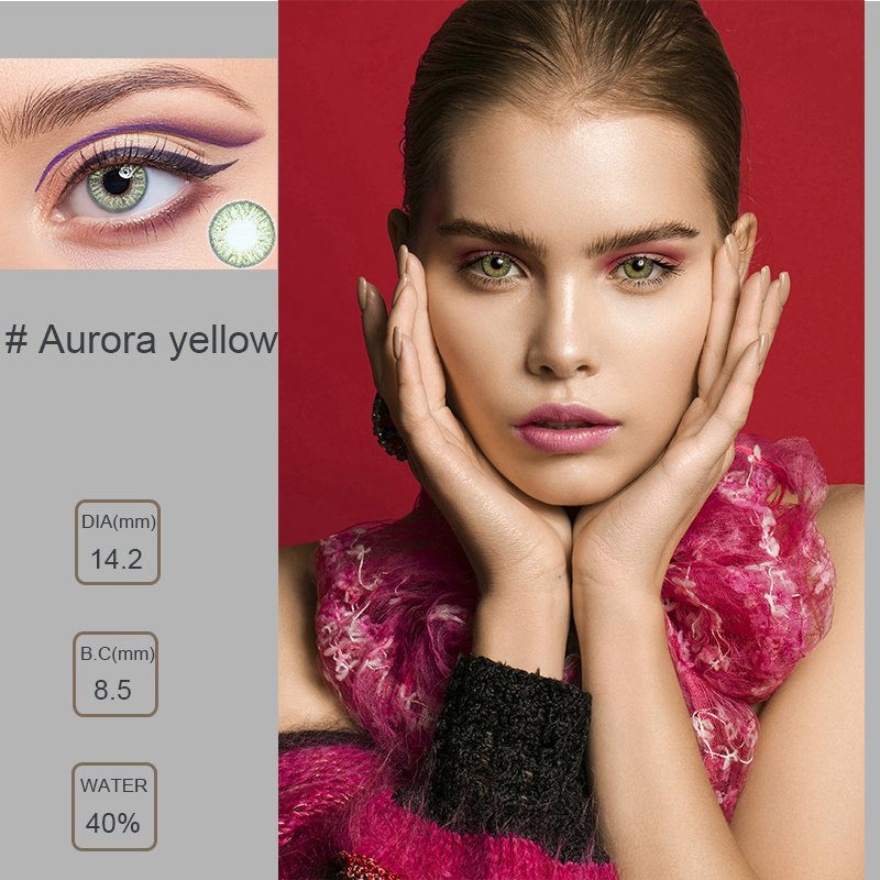 Hot-Selling Contact Lenses with Power Wholesale for Eyes Can Customize Brand