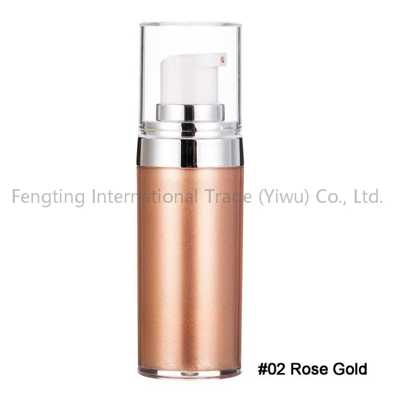 Summer Sexy Full-Body Smooth Texture Brightening Shimmer Cream Private Label All Over Face and Body Liquid Highlighter Makeup