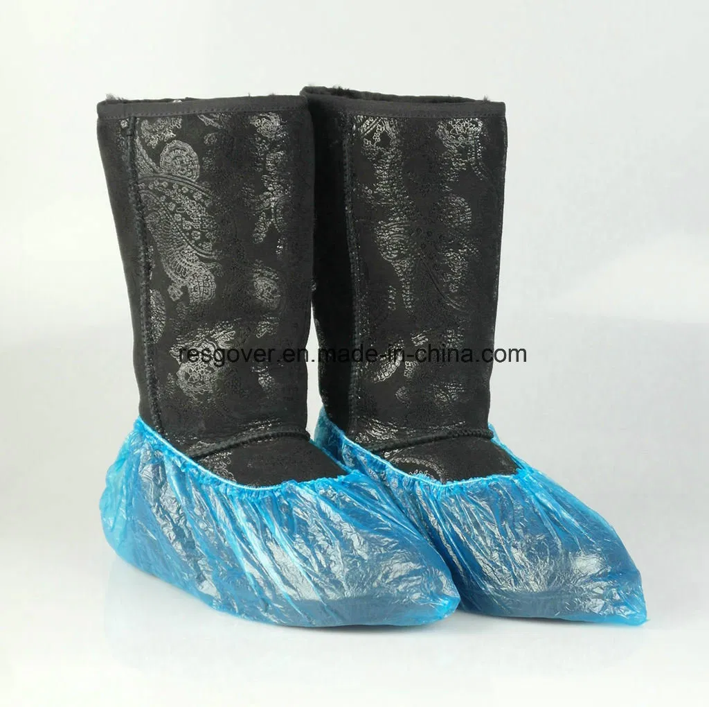 Disposable PE Shoe Cover with Elastic