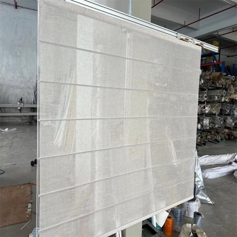 Modern Blackout Curtains Blue Venetian Window Shade Custom Zebra Roller Blinds