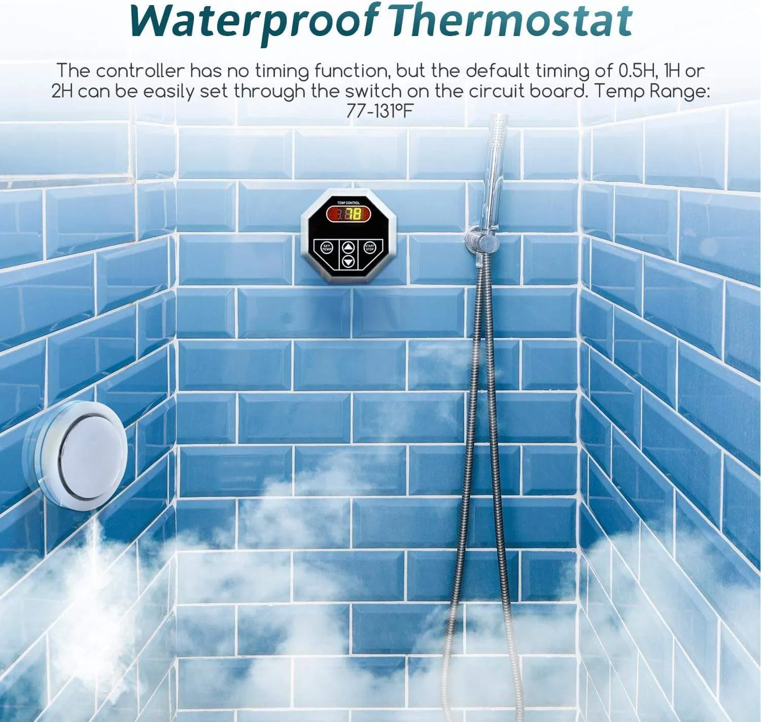 Парогенератор STCMOET 12 кВт для хаммама и сауны