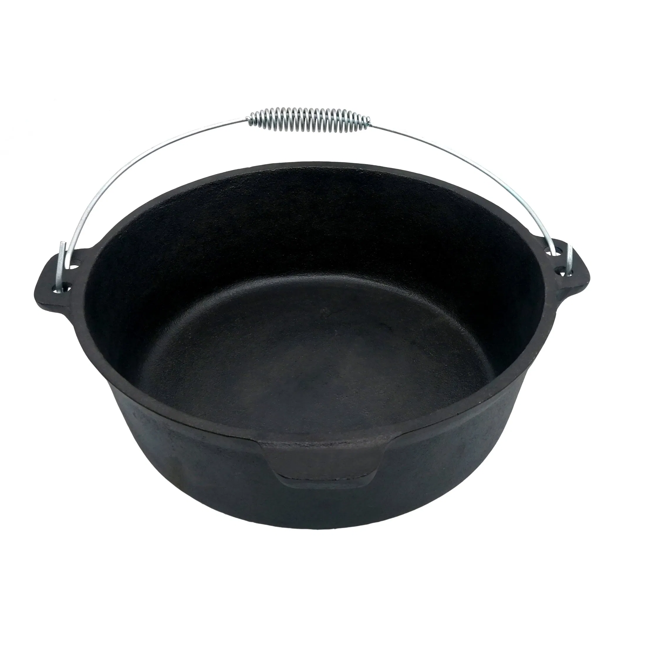 Чугунный набор для кемпинга: котелок и утятница