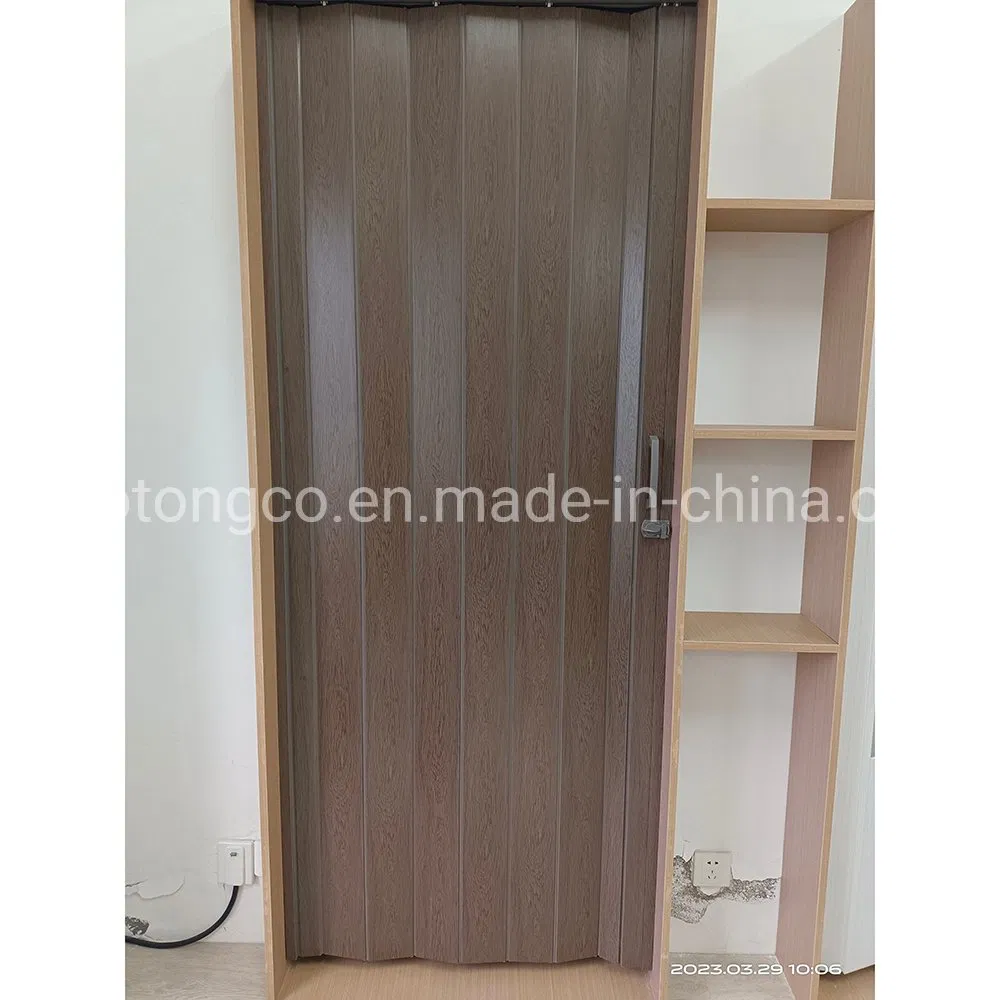 Room Dividers PVC Fire Proof Horizontal Accordion Indoor Decoration Folding Door with CE