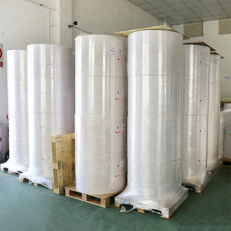 Coated Large Roll Self-Adhesive Material Alcohol-Proof Top Thermal Paper Self-Adhesive Label