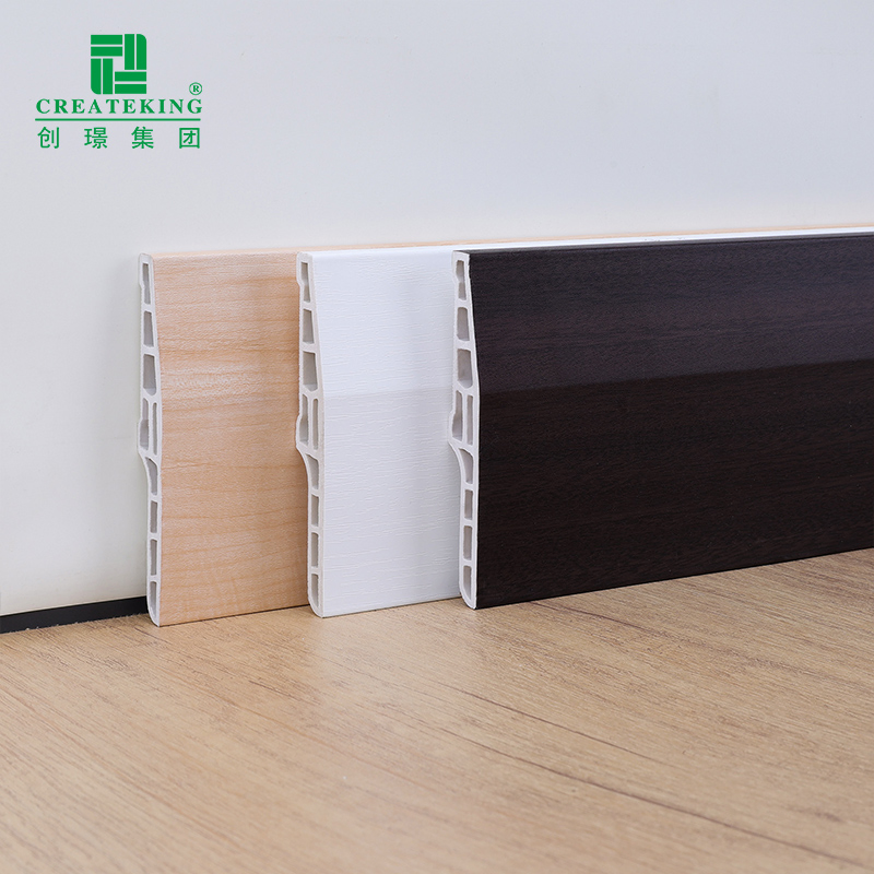 China Manufacturer Hot Sale Premium 100*15mm Moisture-Proof Laminate Floor Skirting