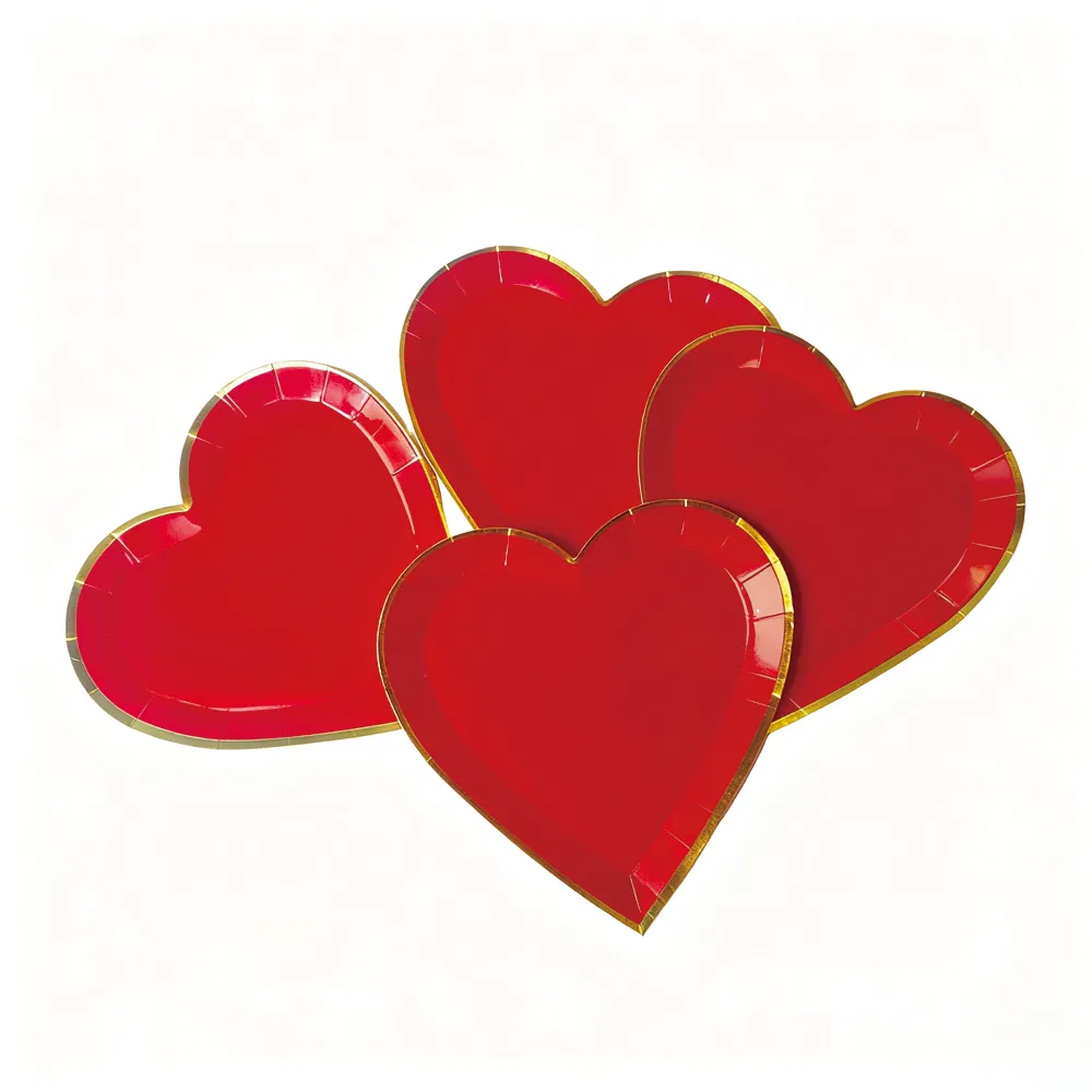 Disposable 9 Inch Round Dessert Birthday Food Cake Paper Plate for Party