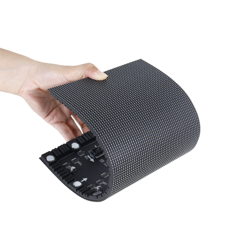 Гибкий RGB LED экран P3 для рекламы