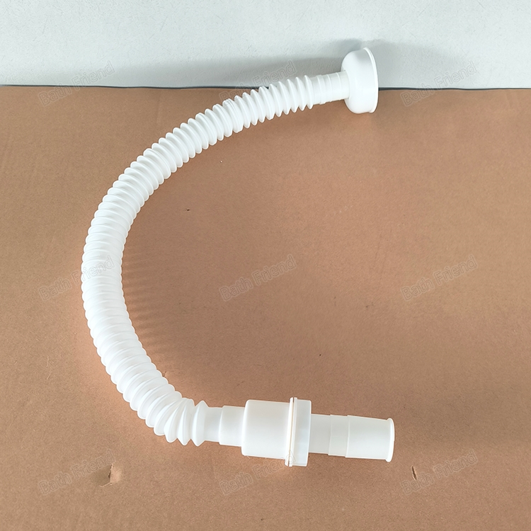 Factory Price Gray Plastic Flexible Sink Hose Drain for Wash Basin Kitchen Sink The Water Pipe
