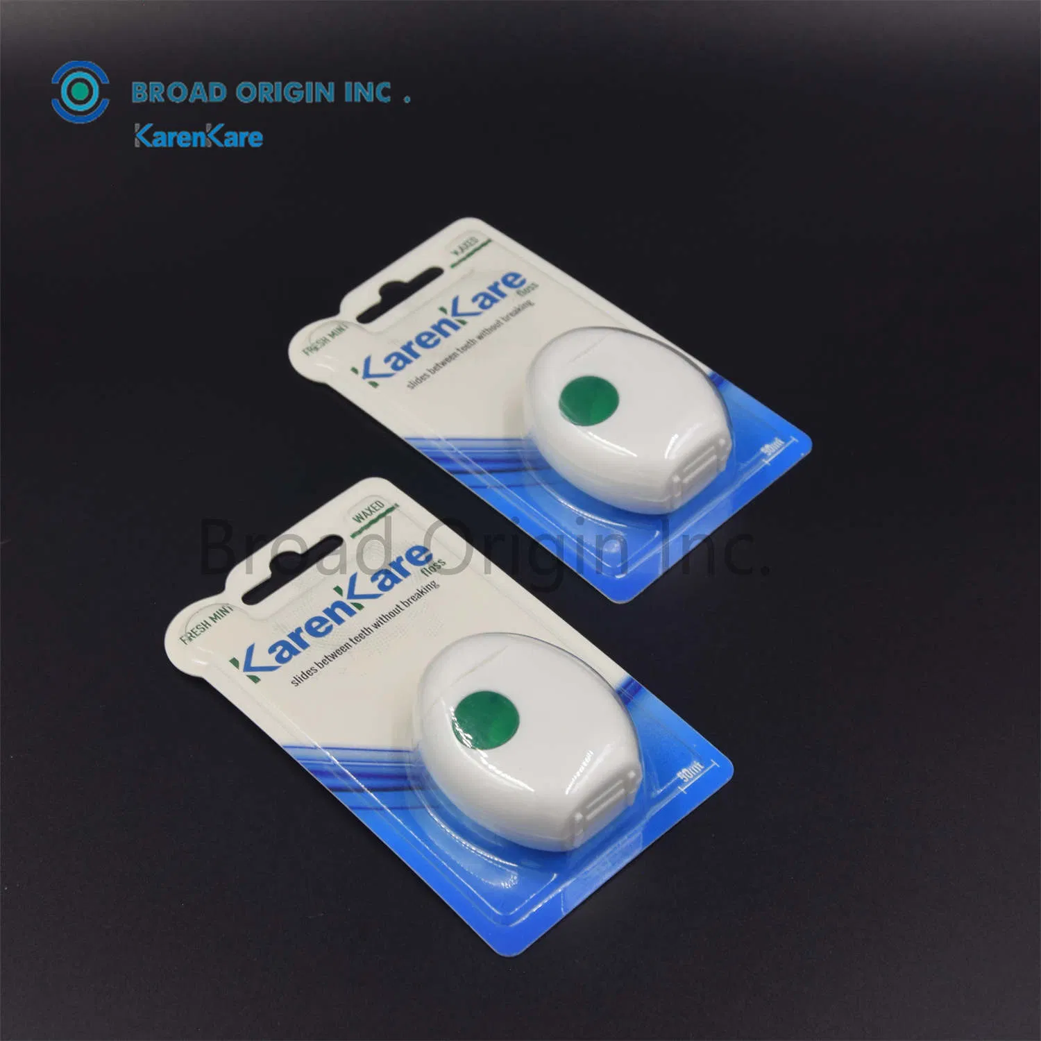 Advanced Nylon Floss 50m Waxed with Mint Flavor Dental Floss Clean Teeth