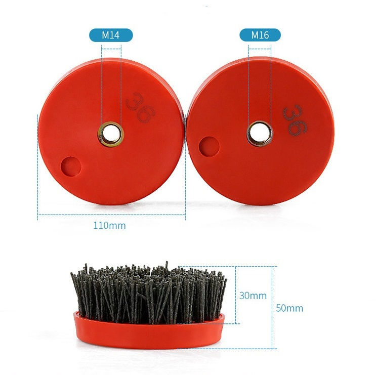 Алмазная абразивная щетка Frankfurt для полировки