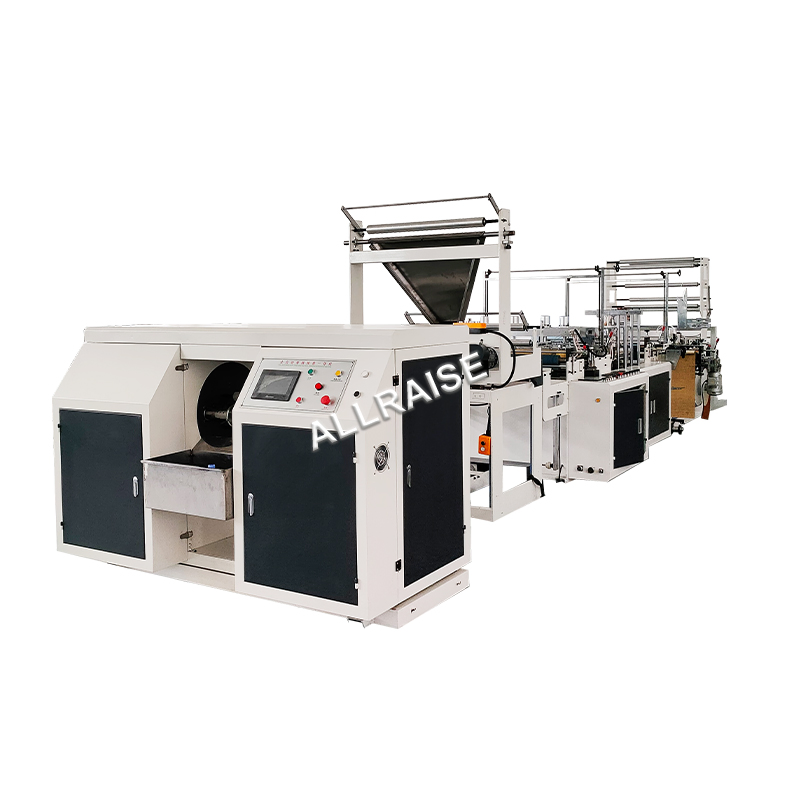 Fully Automatic Plastic Bag with String Garbage Bag Making Machine