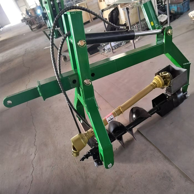 Agricultural Equipment 3 Point Linkage Earth Auger Tractor Rear Mounted Post Hole Digger for Soil Boring