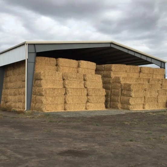 Custom Made Steel Structure Barn Hay Shed Farm Warehouse Insulated Kennel
