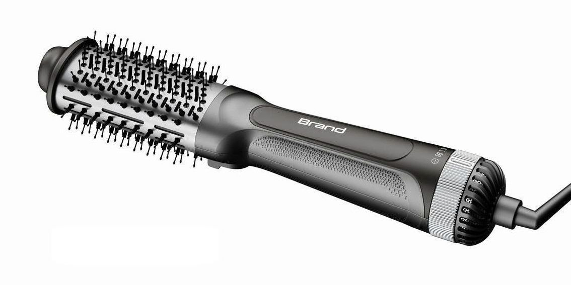 One Step Rotating Drop Shape Straightener PTC Heats Hot Air Comb