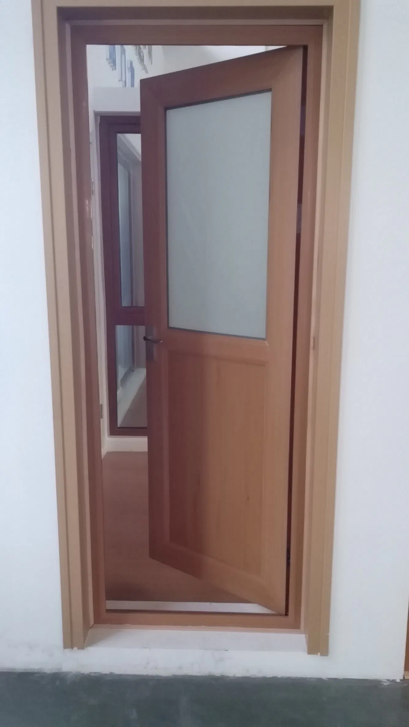 Conch Bathroom Door
