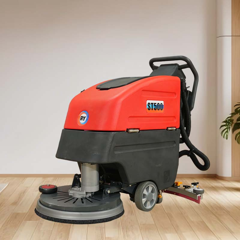 Cleaning Machine Equipment Marble Walk Behind Small Floor Scrubber