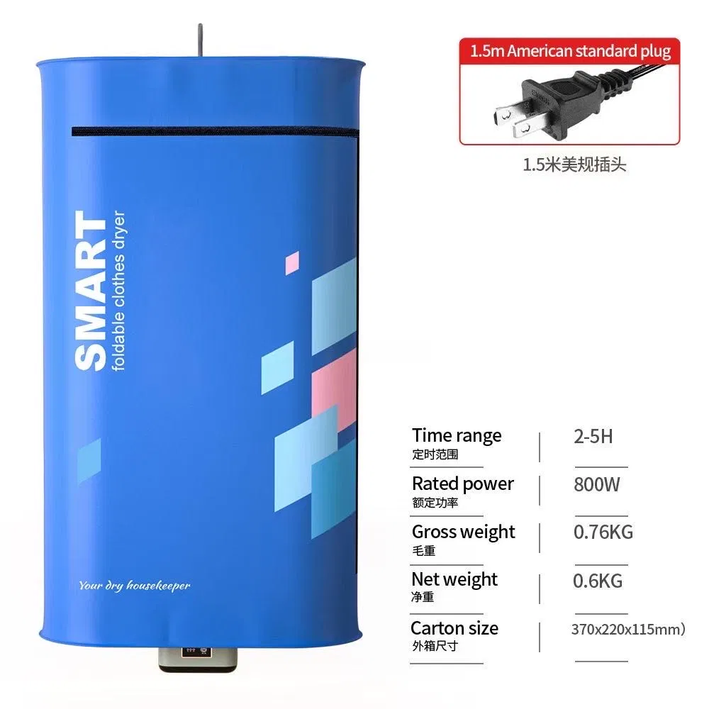 Space-Saving Portable Top Load Dryer for Effortless Laundry