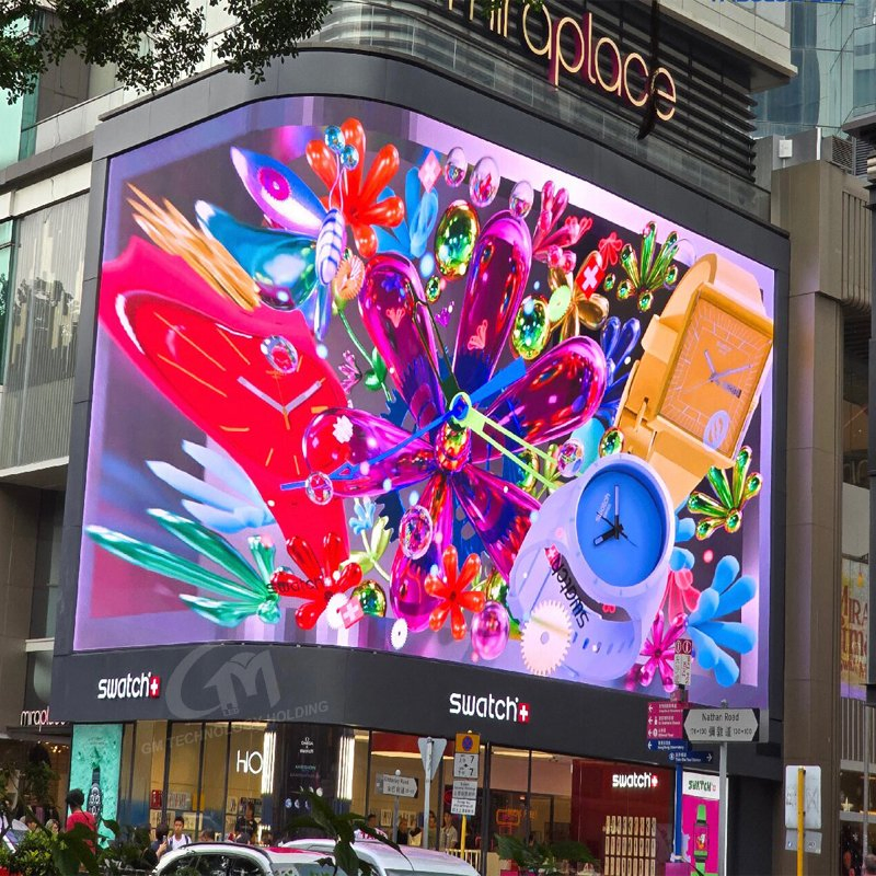Уличный LED-дисплей P10 Full Color для рекламы