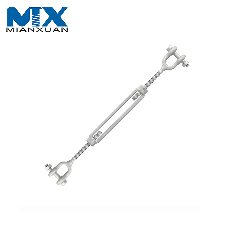 Heavy Industry Forged Strength Durability Drop Forged Steel Wire Rope Turnbuckle