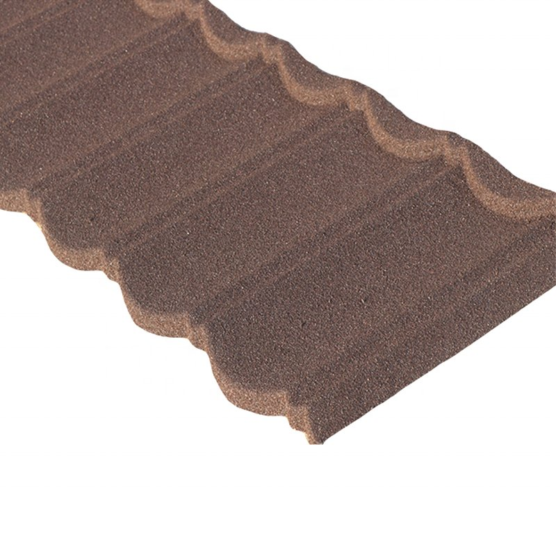 Premium Aluminium-Zinc Stone Coated Roofing Sheet for Villas Shingle Tile Decra
