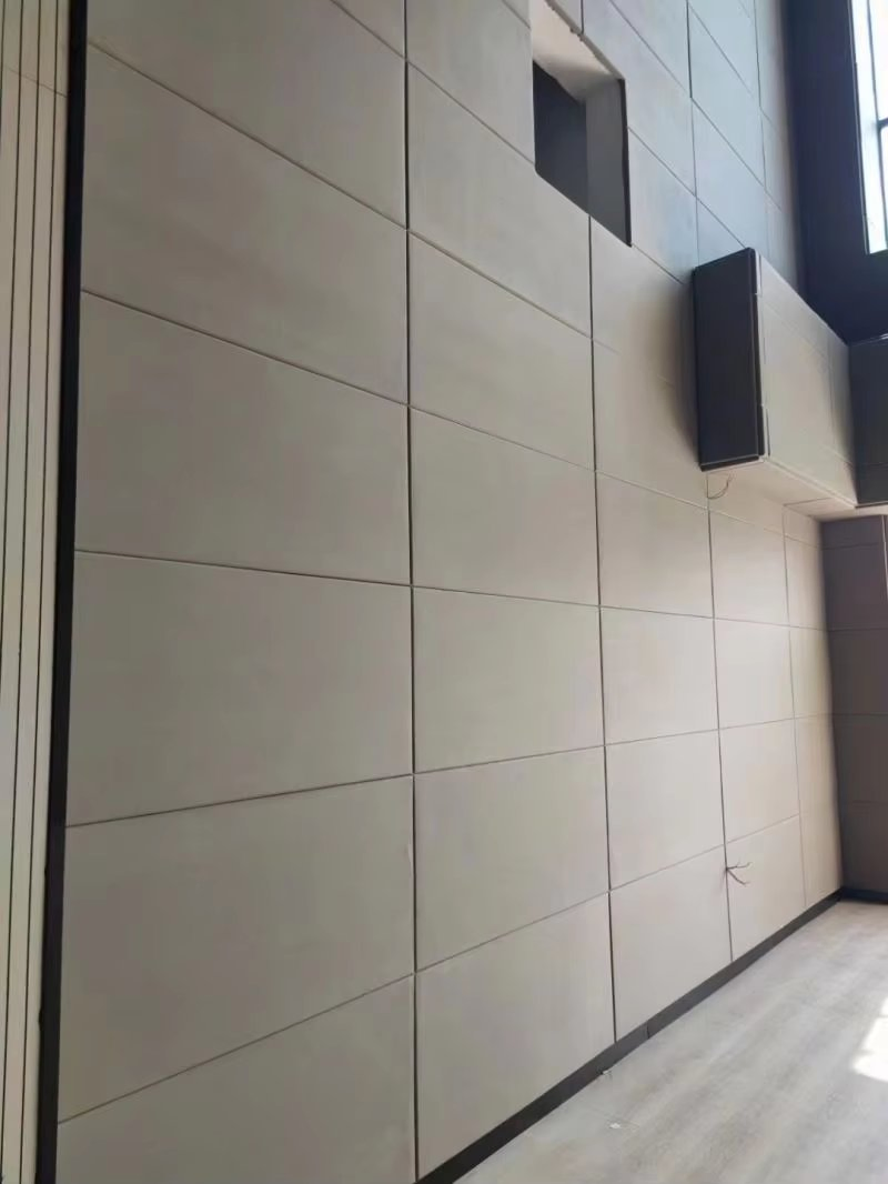 Decorative Wall Panels High Performance Sound Absorbing Fabric Wrapped Acoustic Panel