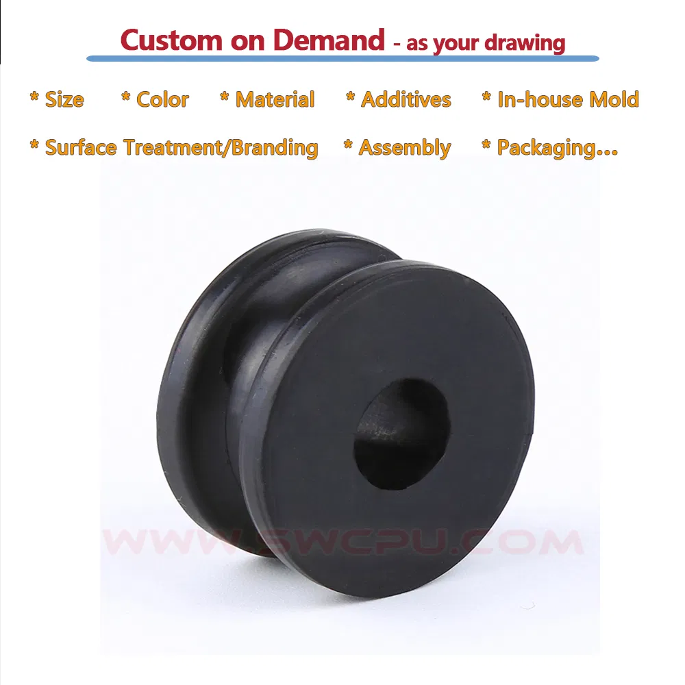 Nonstandard U Groove Nylon Sliding Door Window Rollers PA66 Plastic Nylon Pulley Wheel