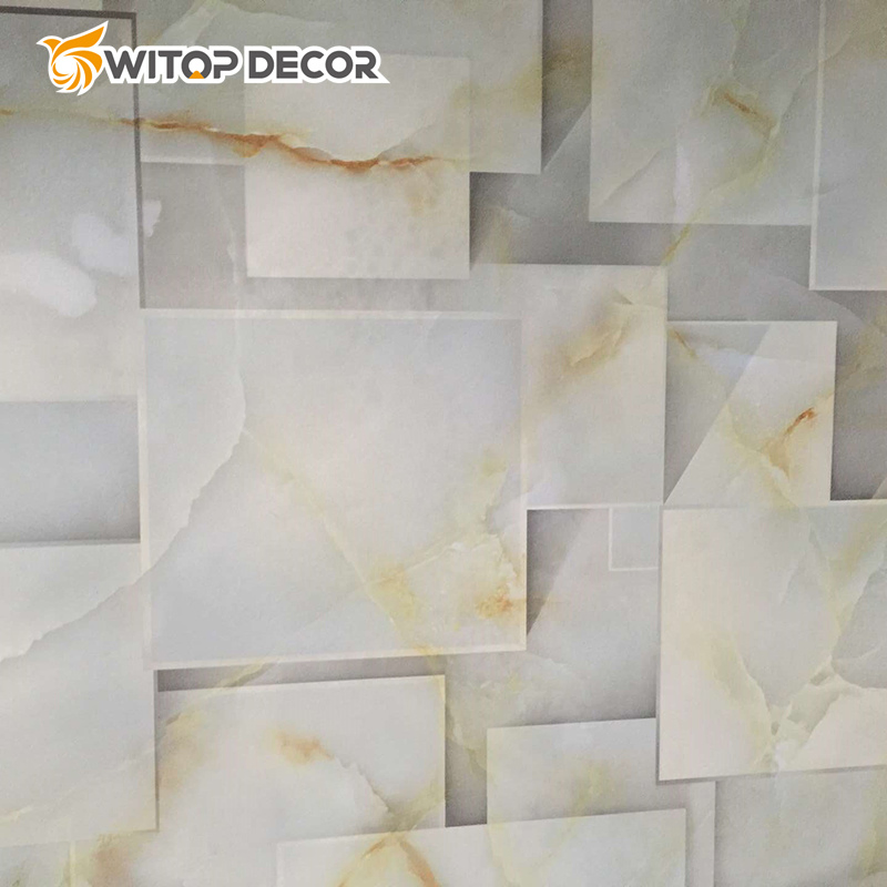 Hot Sale PVC UV Marble Sheet for Interior Decoration
