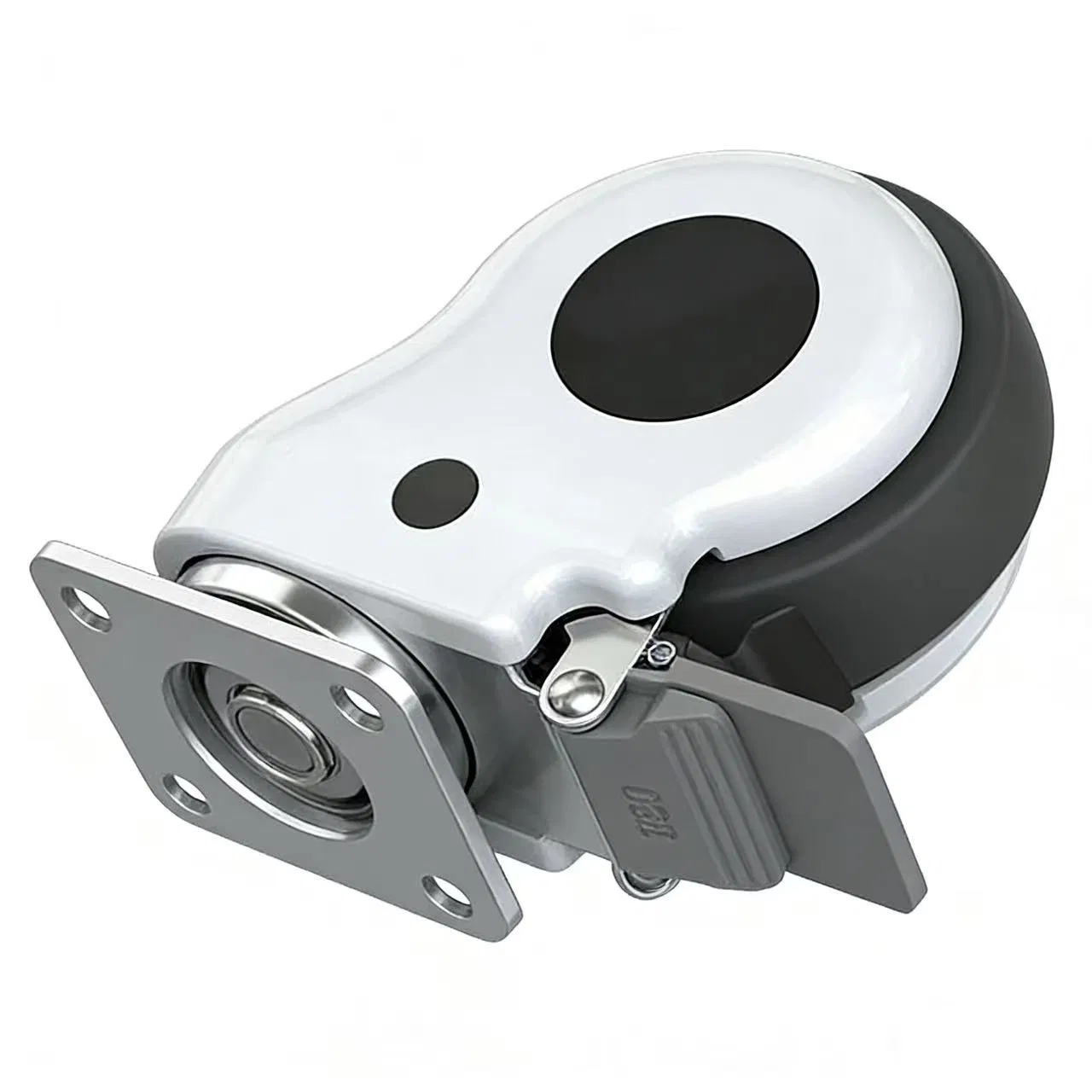 3-Inch Anti-Slip, Rust-Proof, Silent Swivel Casters for Hospital Beds.