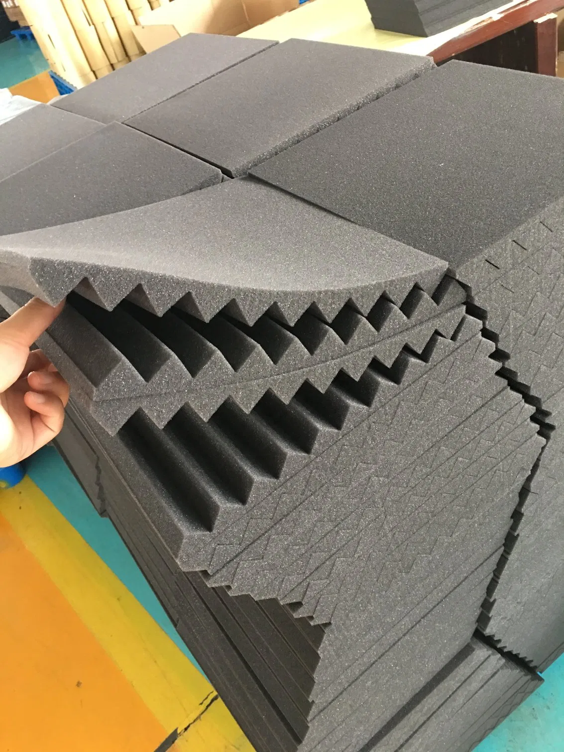 Eco-Friendly Soundproof Foam Sponge Audio Room Used Acoustic Foam