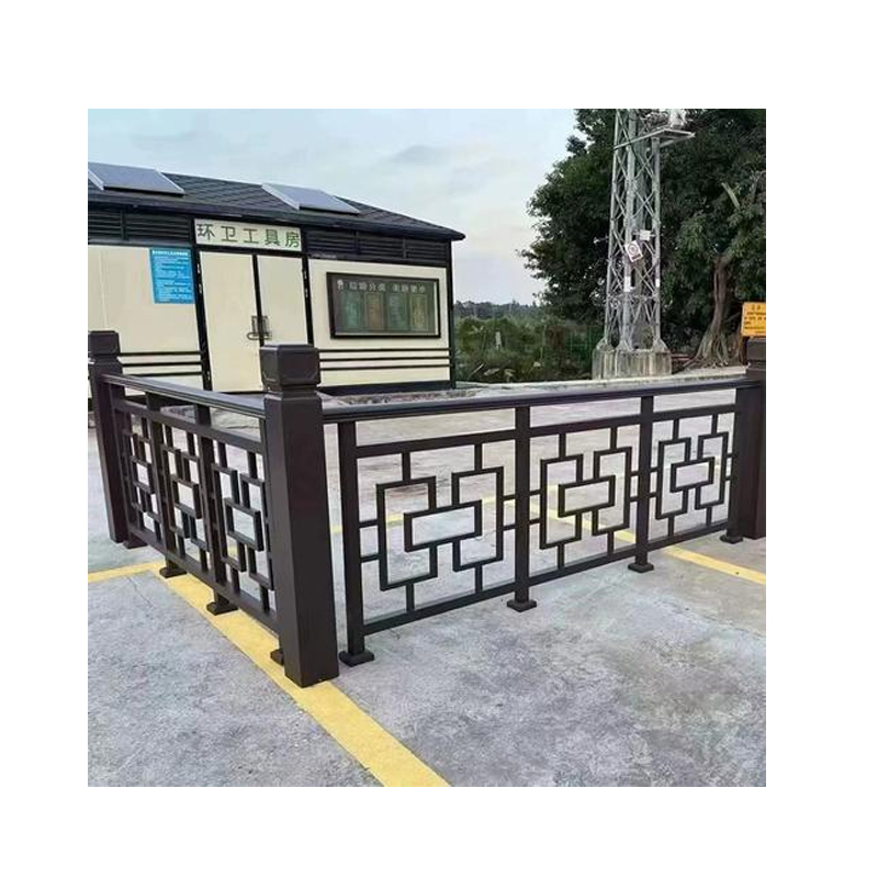 Алюминиевые балюстрады с стеклом для балкона