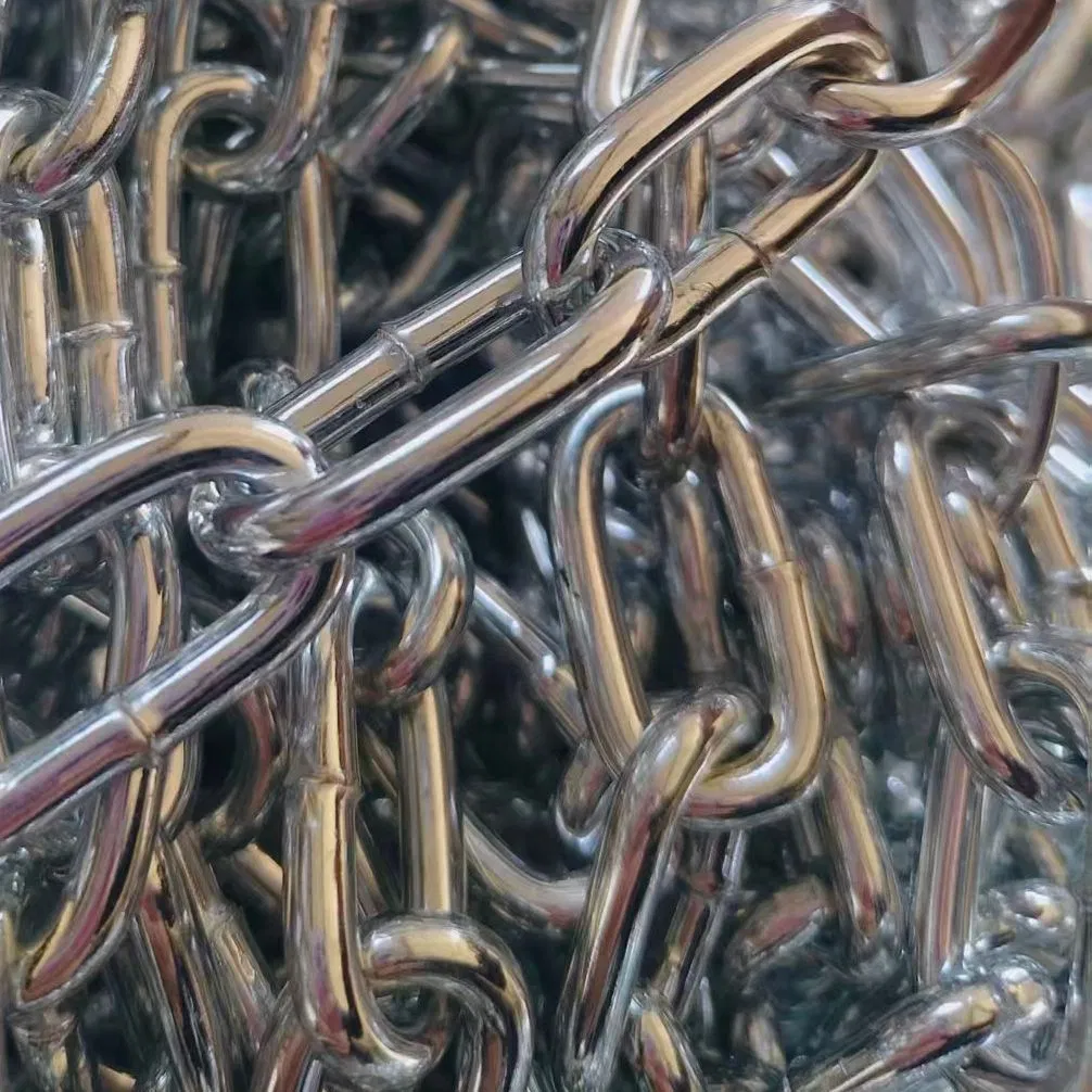 Iron 13mm Discount Galvanized Good Quality Zinc Plated DIN5685A Link Chain