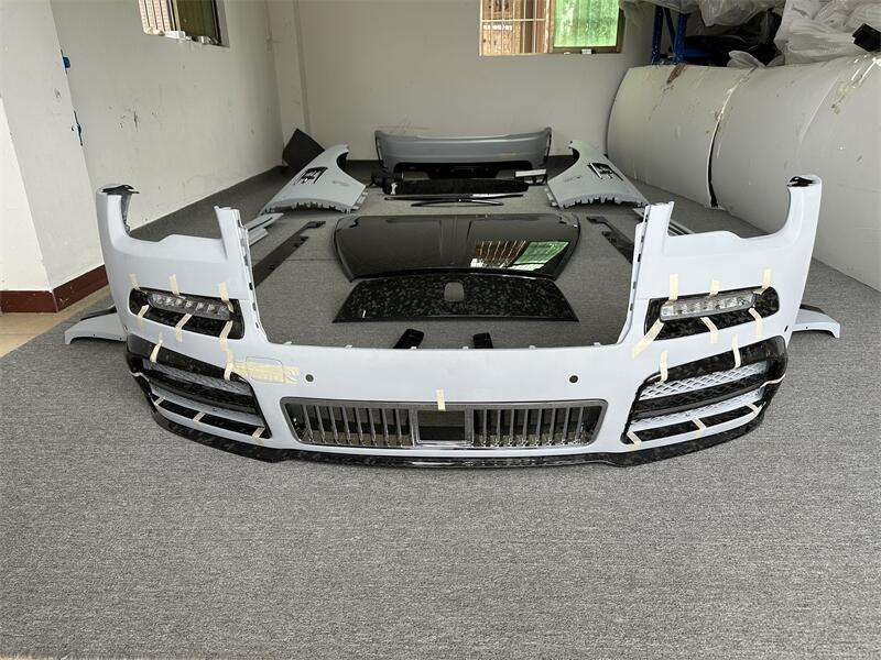 Новый комплект обвеса из кованого карбона для Rolls-Royce Phantom M: передний и задний бампер, пороги, накладки на корму с портами выхлопа