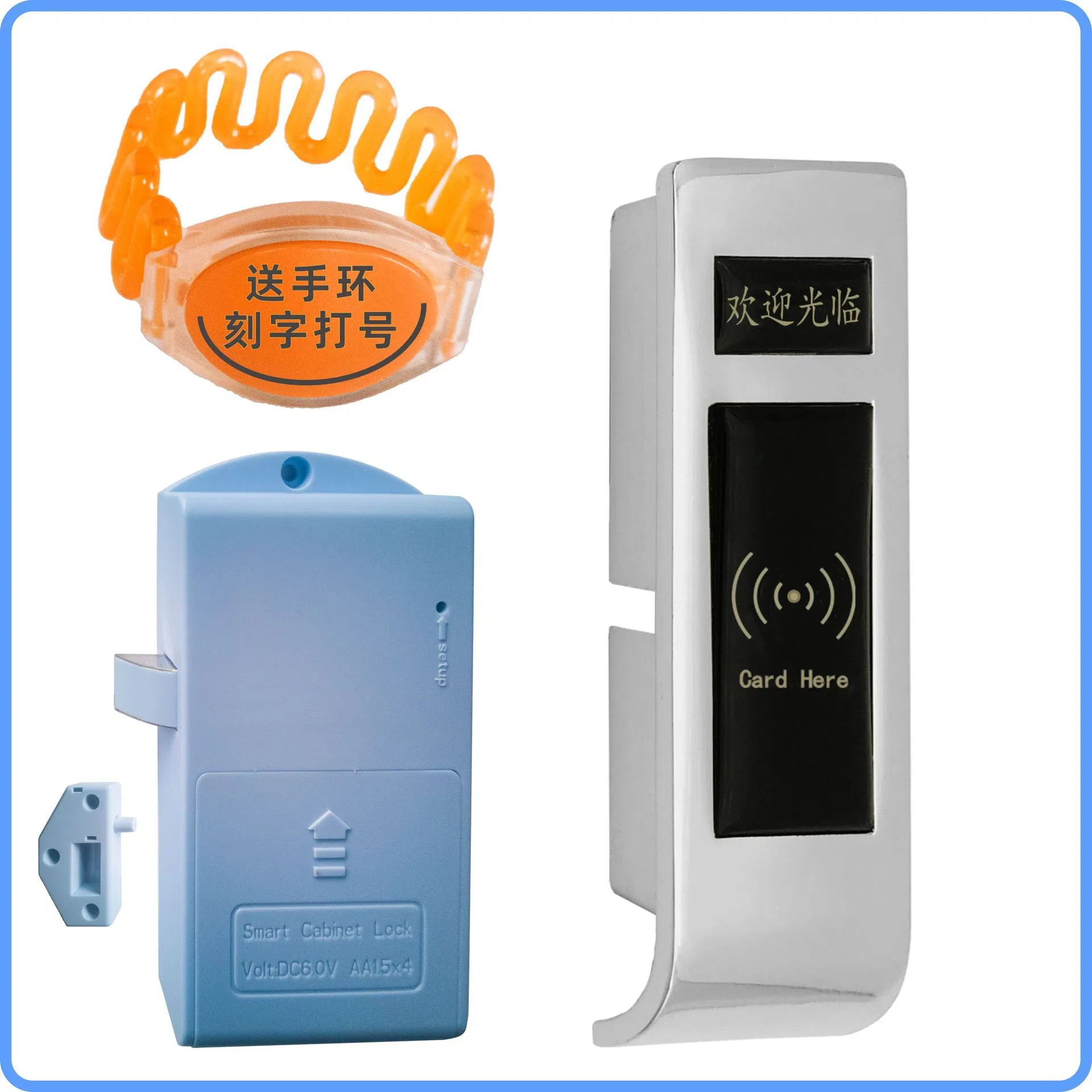 Wholesale Customize Logo Digital Safe RFID Card Lockers Lock for Sauna Cabinet
