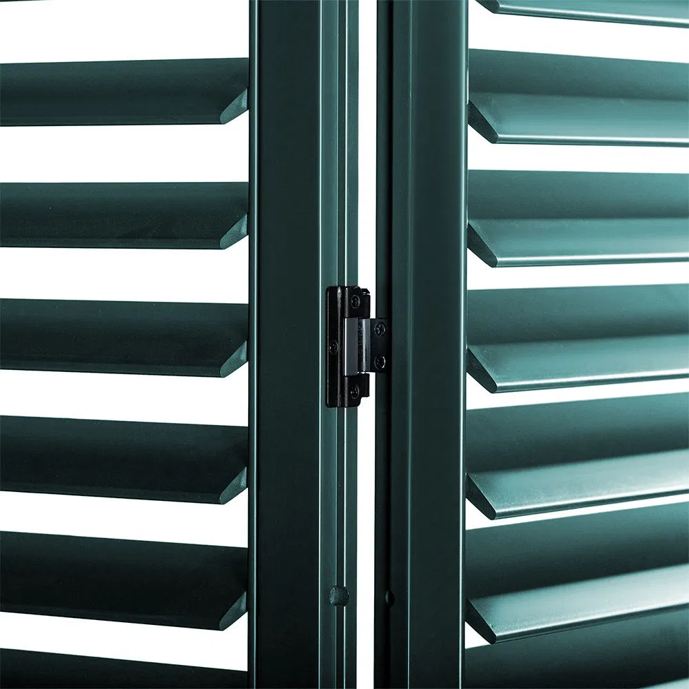 Custom Sliding Aluminum Window Shutters - Factory Direct Aluminium Plantation Louver Shutters