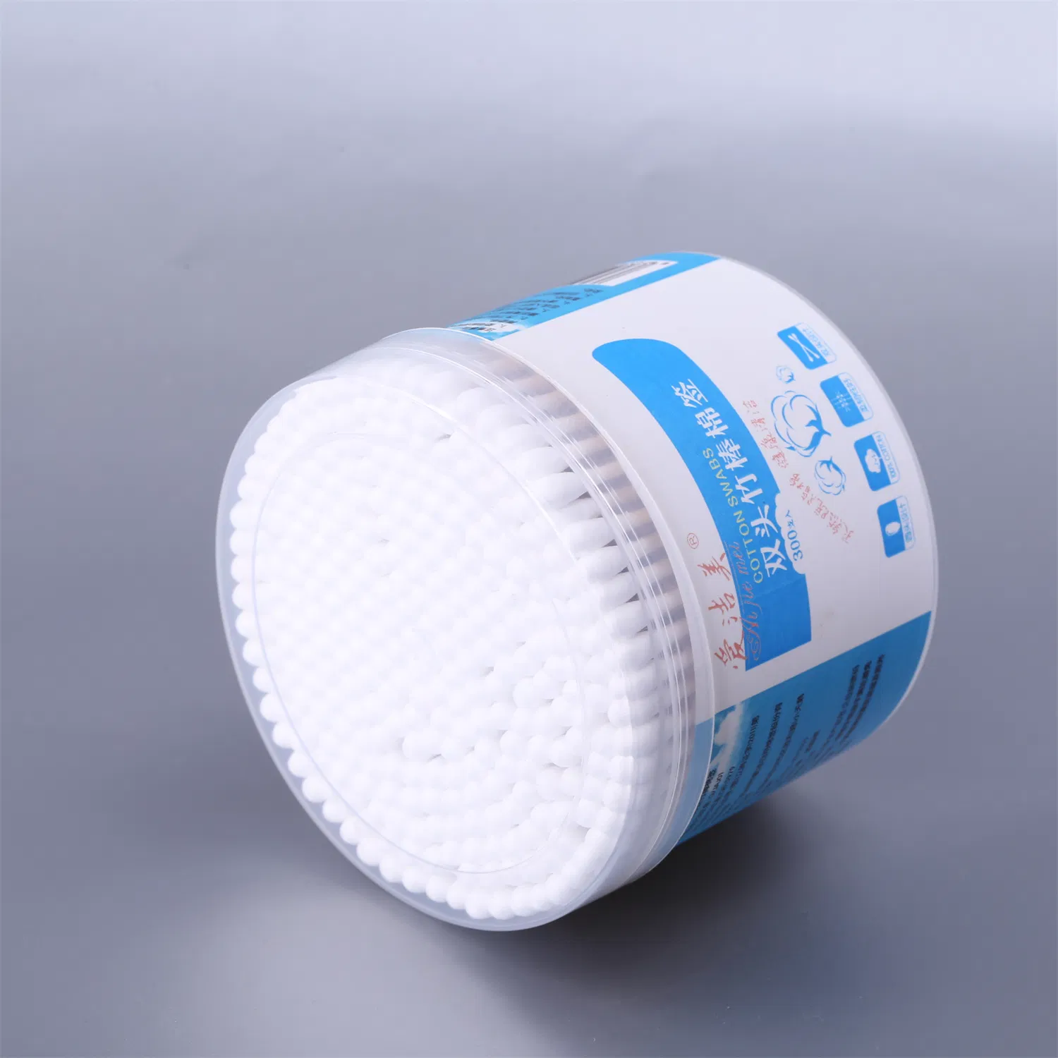 Double Head Cotton Swab Bamboo Stick Cotton Buds Round Q Tip