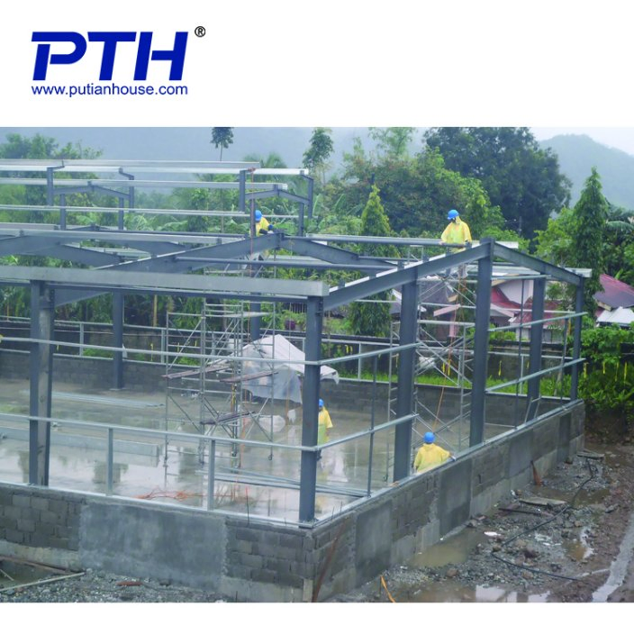 Prefabricated Light Modular House Steel Structure Workshop with Convenient Transportation