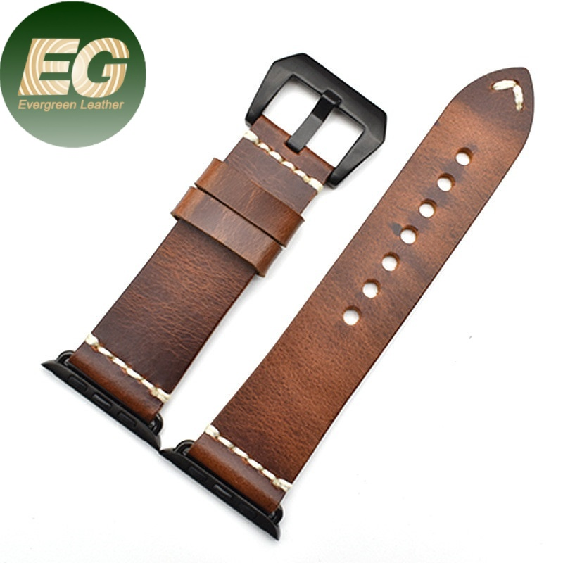 Ea461 Smart Women's Machine Brown Apple Top Grain Strap with Packaging Black Handmade Lot Luxury Watch for Men Leather Straps