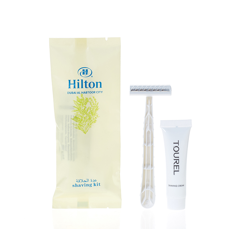 Personalized Custom Logo Disposable Hotel Size Toiletries Set Manufacturers OEM 5 Star Hotel Guest Room Amenity Kit