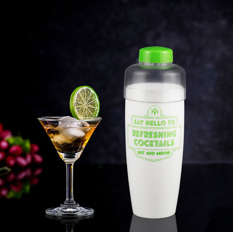 Шейкер для напитков Boba Tea, 700 мл, пластиковый