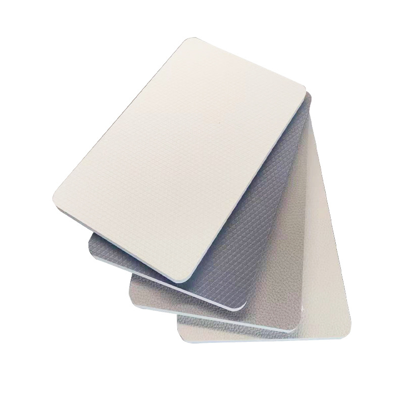 Charcoal Wood Grain Wall Cladding Bamboo Fiber Veneer Marble Slab for Interior