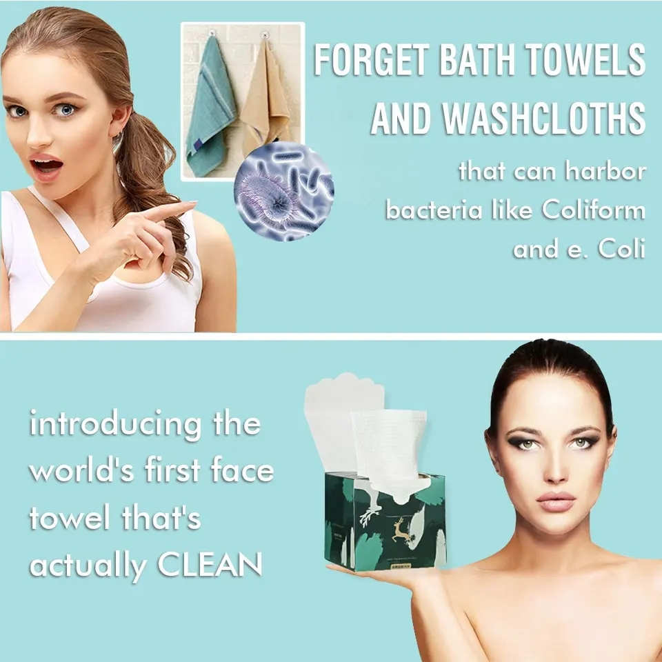 Wholesale Customize Portable Quality Luxury Softest Disposable Cotton Towel