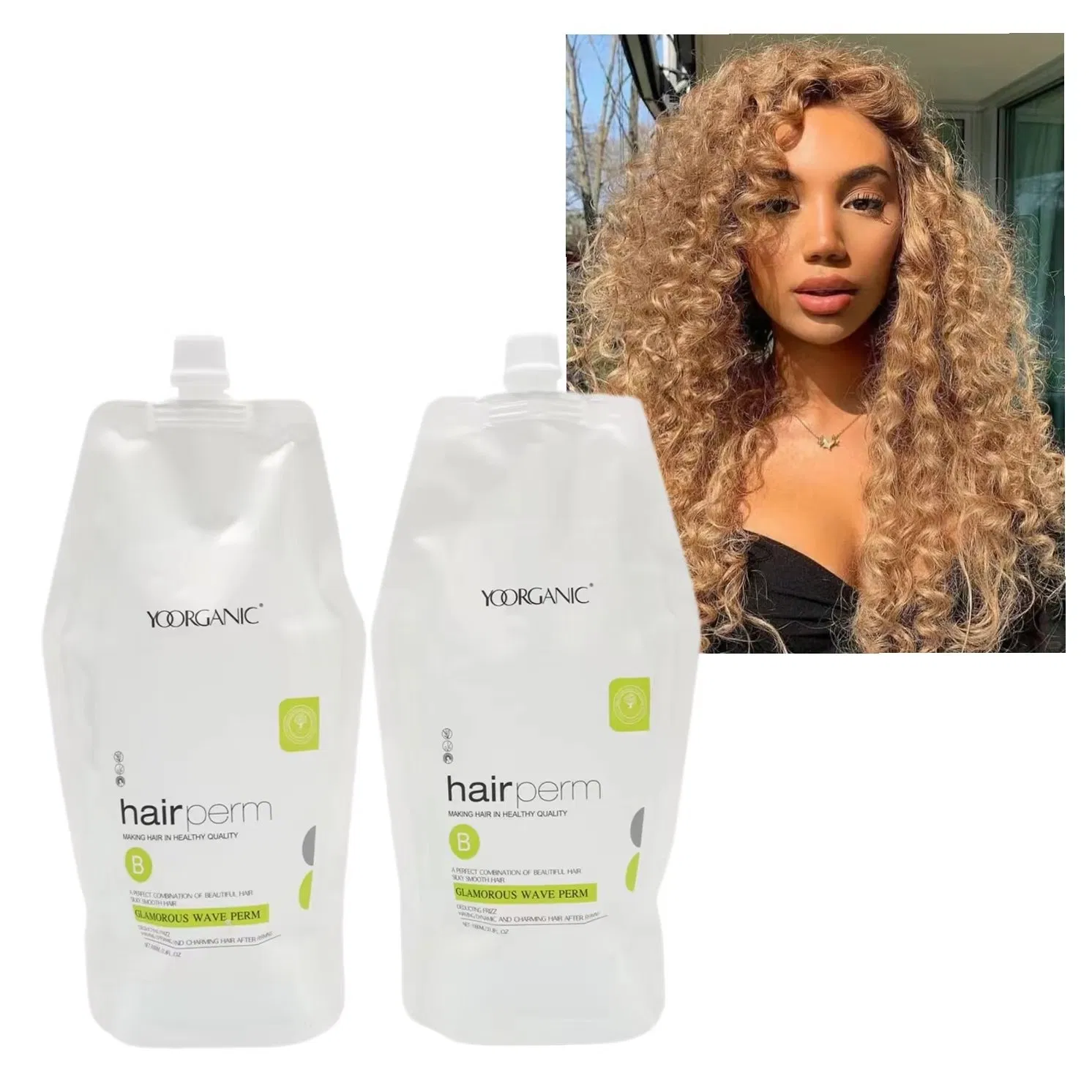 OEM/ODM Hair Curl Care Essence Maintenance Perm Dyeing Damaged Hair Repair Curl Perm